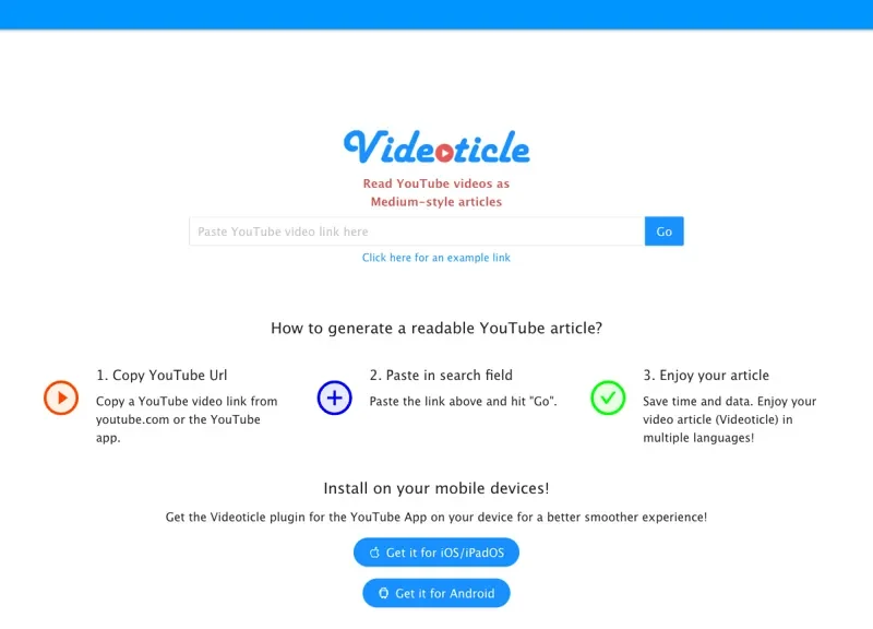 Videoticle