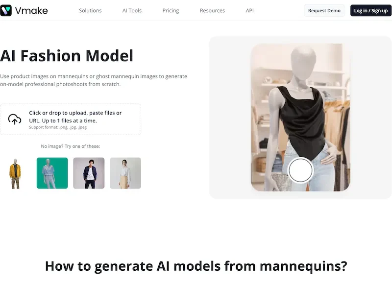 Vmake Fashion Model Studio