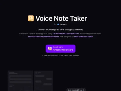 Voice Note Taker