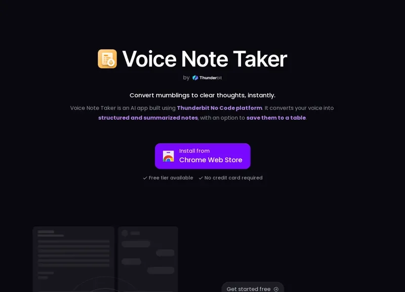 Voice Note Taker