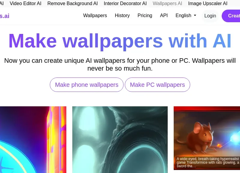 Wallpapers AI