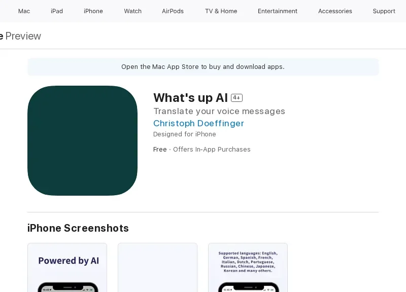 What's Up AI