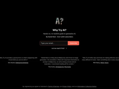 Why Try AI