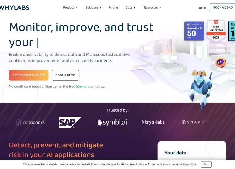 WhyLabs AI Observatory