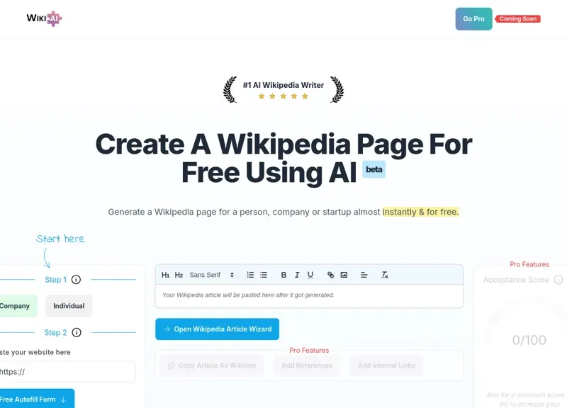 Wikipedia Article AI