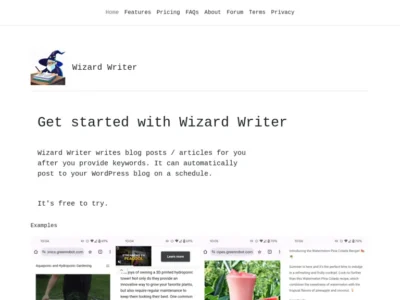 Wizard Writer