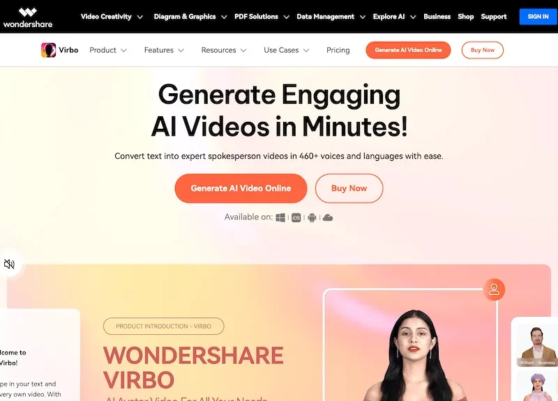 Virbo AI Video Generator