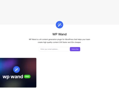 WP Wand