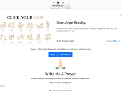 Write Me A Prayer