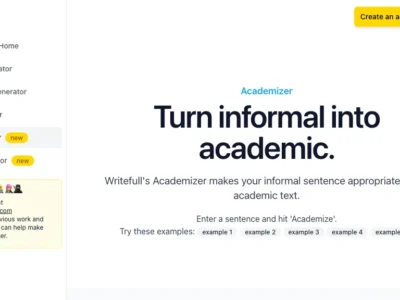 Writefull Academizer