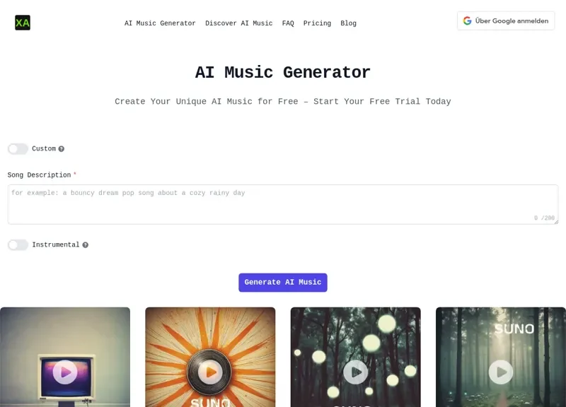 XA Music Generator